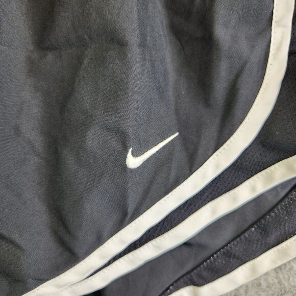 Nike Running Shorts Womens Small Black Dri Fit Built In Brief Mesh Panels - Picture 4 of 16